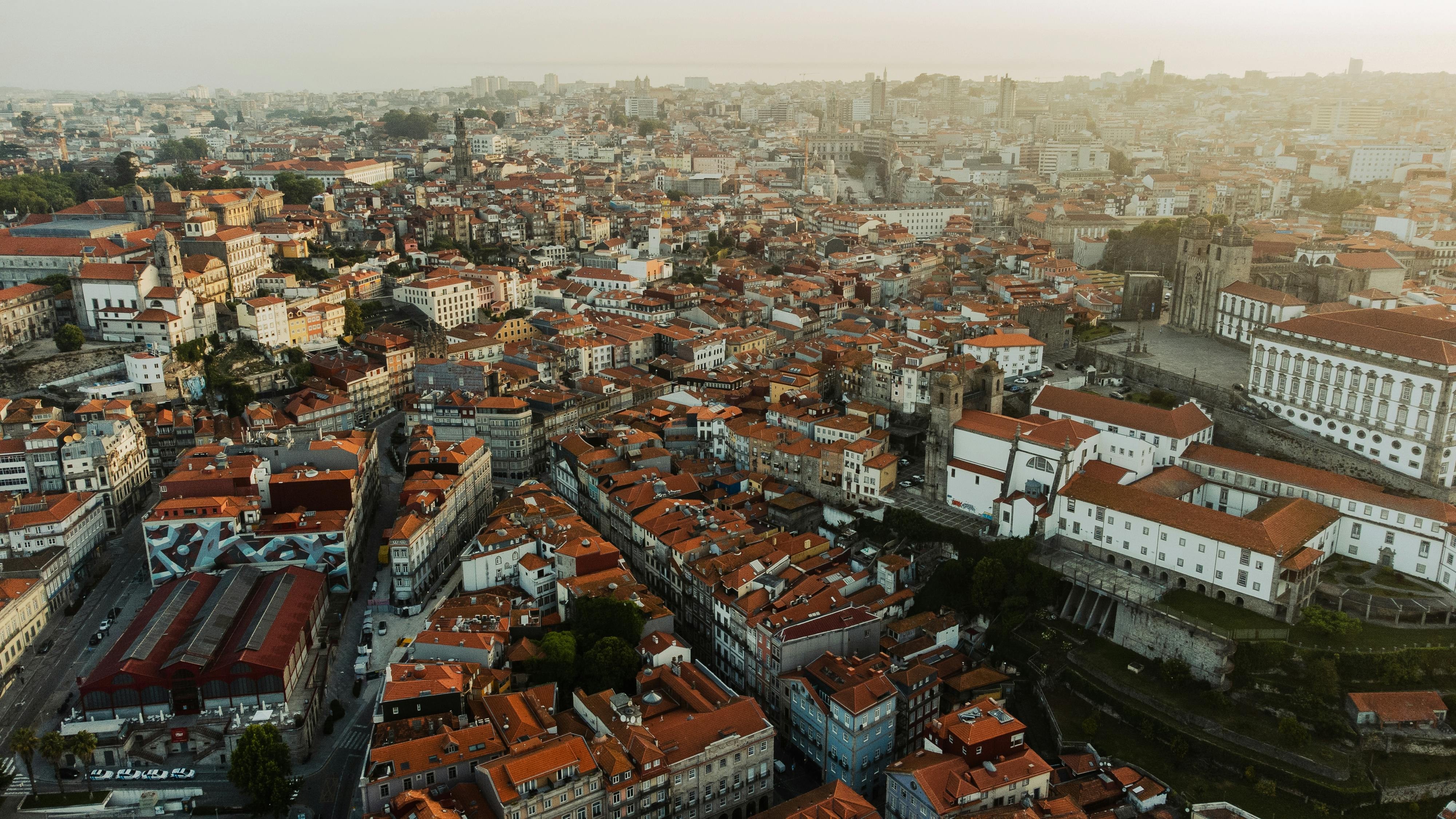 Vista panorâmica do Porto